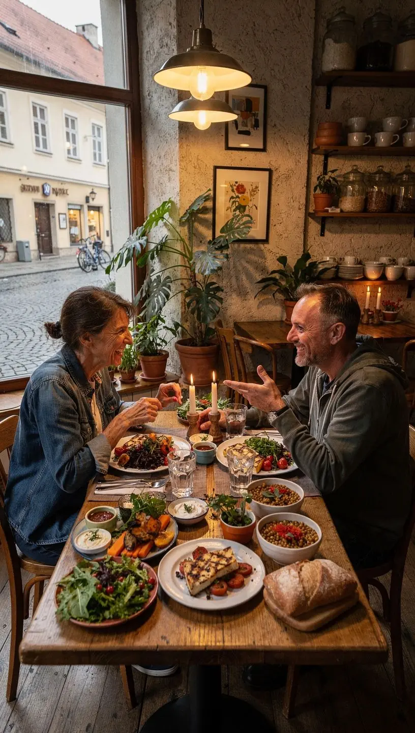 Zeleninové smoothie s banánem, špenátem a mandlovým mlékem.